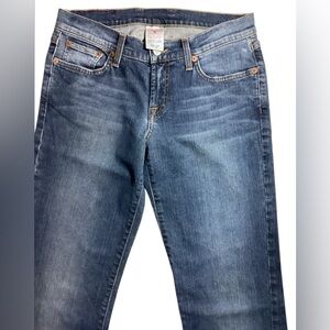 Lucky Brand Women's Midrise Flare Regular Length Blue Jeans Sz 6/28